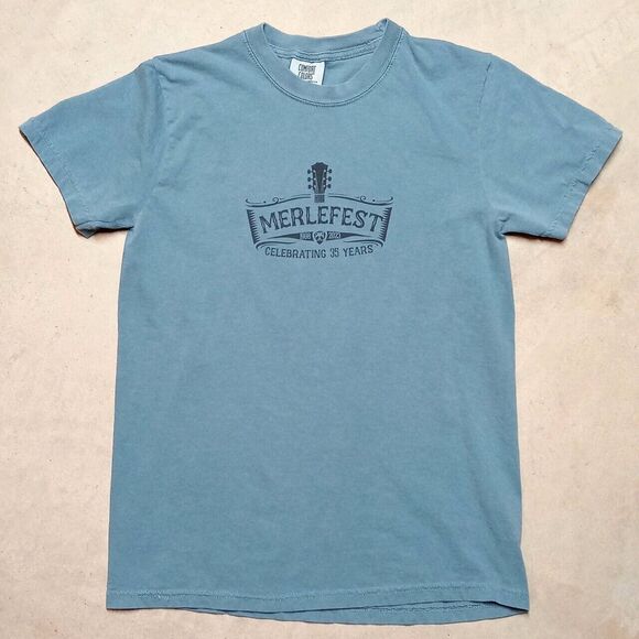 Merlefest 2023 Wilkesboro NC Music Festival Double Sided T-Shirt - Size Small - Picture 3 of 5